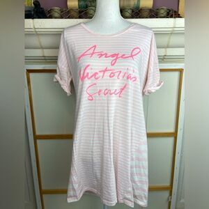 Victorias Secret Angel nightie w/cuffed short sleeves oversized 🌹